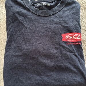 Vintage Coca Cola navy T-Shirt - Las Vegas Edition mens large